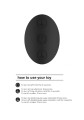 Enora - Wand &amp; Vibrator - Black