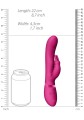 May - Pulse-Wave &amp; C-spot &amp; G-Spot Rabbit - Pink