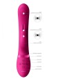 May - Pulse-Wave &amp; C-spot &amp; G-Spot Rabbit - Pink