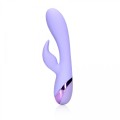 Smooth Silicone Rabbit Vibrator - Digital Lavender
