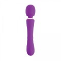 Purple clitoral and G-spot vibrator