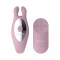 Teazers - C-Shape Toy with Rabbit and Remote Pink