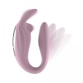 Teazers - C-Shape Toy with Rabbit and Remote Pink