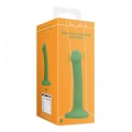 Non-Phallic Vibrating Dildo - Small - Forest Green