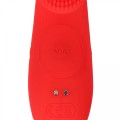 Textured Finger Vibrator - Sunrise Red