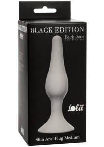 Plug-Slim Anal Plug Medium Grey
