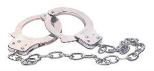 CHROME HANDCUFFS METAL HANDCUFFS W. KEY