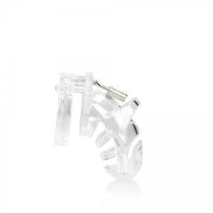 Model 25 - Chastity Cage - 3.5'' / 9 cm - Transparent