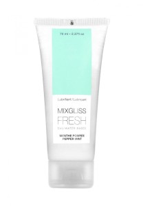WATER-BASED MIXGLISS - FRESH PEPPER MINT 70 ML