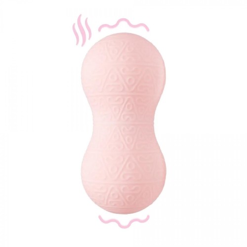 Vibrating and Heating Massager - Pink