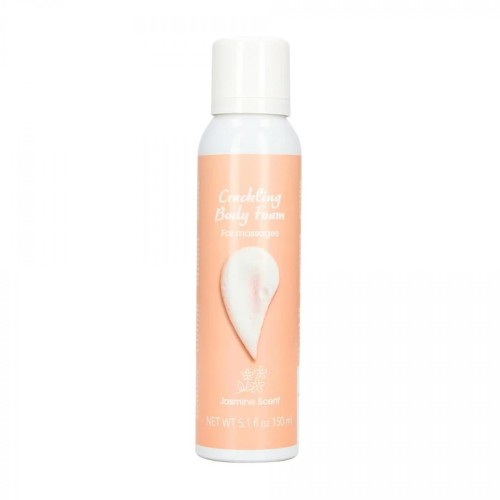 Crackling Body Foam for Massages - Jasmine - 150 ml