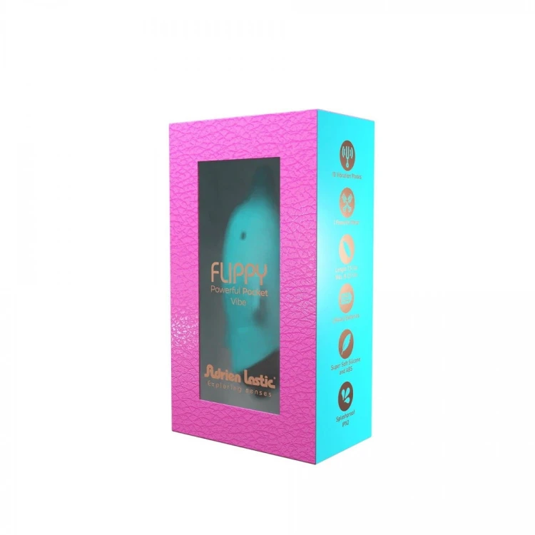 Stymulator-Wibrator - Lastic pocket vibe Dolphin