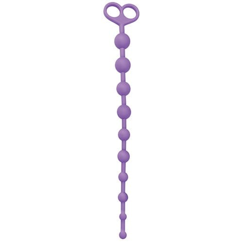 Plug/kulki-FALLO ANALE ANAL JUGGLING BALL SILICONE PURPLE