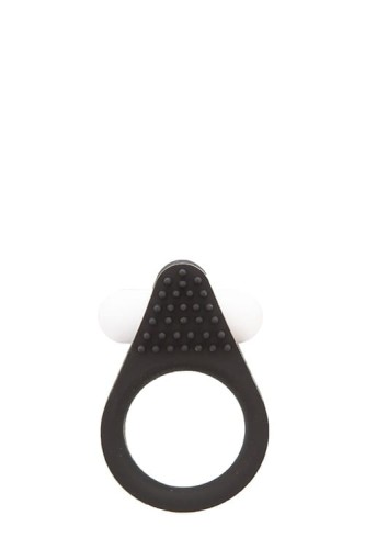 ALL TIME FAVORITES SILICONE STIMU-RING BLACK