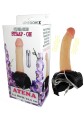Proteza-ATENA Strap On-LOVECLONEX 6,5""""""""-vibration