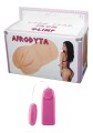 Masturbator-Vagina z wibracją 650g-AFRODYTA