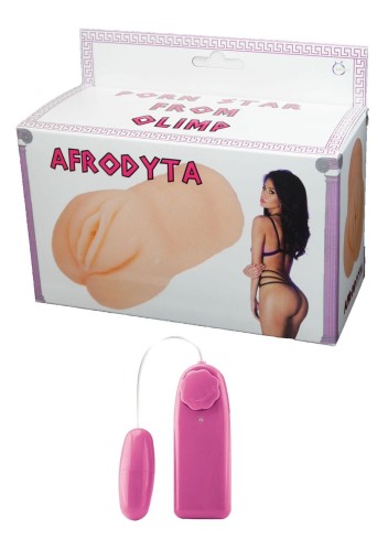 Masturbator-Vagina z wibracją 650g-AFRODYTA