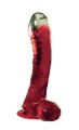 LAZY BUTTCOCK 6.5 RED DONG