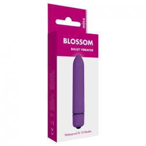 Wibrator- Me You Us Blossom 10 Mode Bullet Vibrator Purple