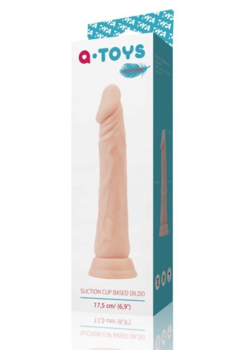 A-TOYS Realistic dildo Toon, TPE, nude, 17,5 cm