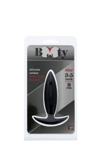 CHEEKY LOVE ANAL PLUG XTRA SMALL BLACK