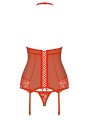 Bielizna-838-COR-3 gorset i stringi  S/M