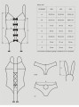 Bielizna-Bunny suit kostium  S/M