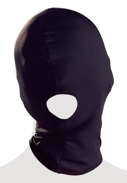 Head mask mouth black BK