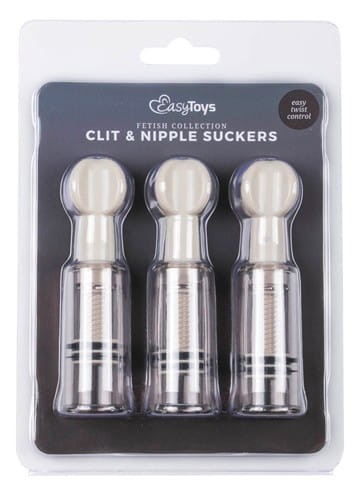 Pompka-Nipple &amp; Clit Suckers 3pcs