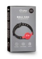 Knebel-Ball Gag With PVC Ball - Red