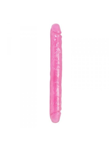 Dildo-SOLID DOUBLE DONG. PREMIUM TPE MATERIAL.