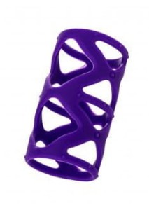 A-TOYS, Penis Sleeve, Silicone, Purple, 7.5 cm