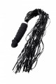 xBlack &amp; Red, Vibrator, 6 vibration modes, silicone, black, 16 cm, O 3.5 cm