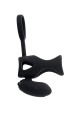 Black &amp; Red, Penis ring with vibration, clitoral stimulation, silicone, black 14.5 cm