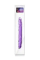 B YOURS 14INCH DOUBLE DILDO PURPLE
