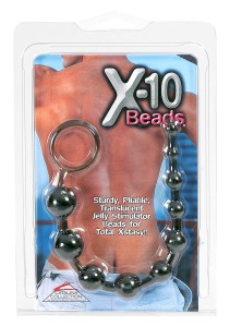X-10 Beads Black