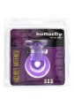 Cock &amp; Ball Ring Butterfly Purple