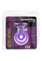 Cock &amp; Ball Ring Butterfly Purple
