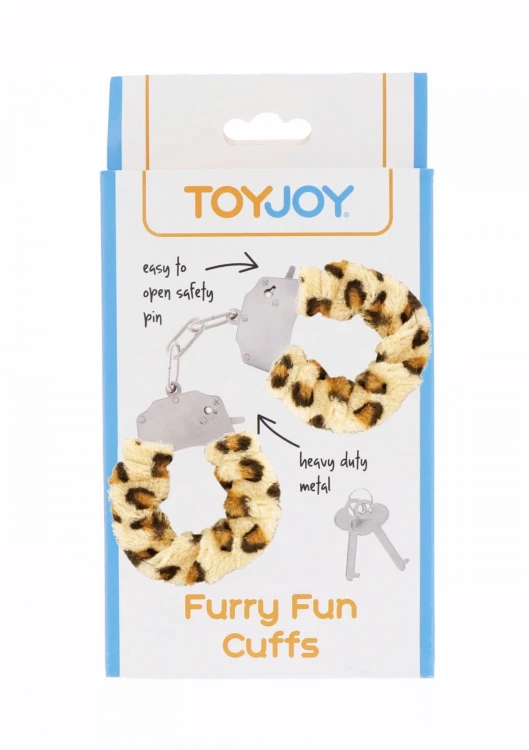 Furry Fun Cuffs Leopard