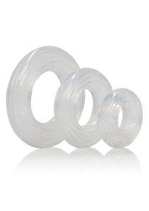 Premium Silicone Ring Set Transparent