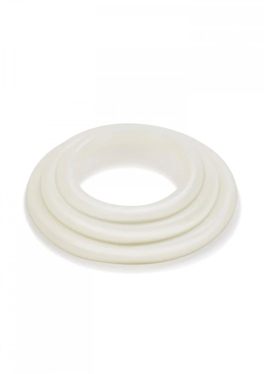 Tri-Rings White