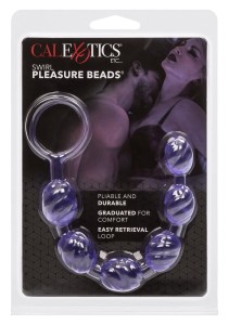 Swirl Pleasure Beads Purple