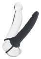 Silicone Dual Penetrator Black