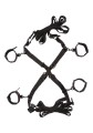 Scandal Over the Bed Cross Black