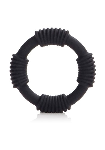 Hercules Silicone Ring Black
