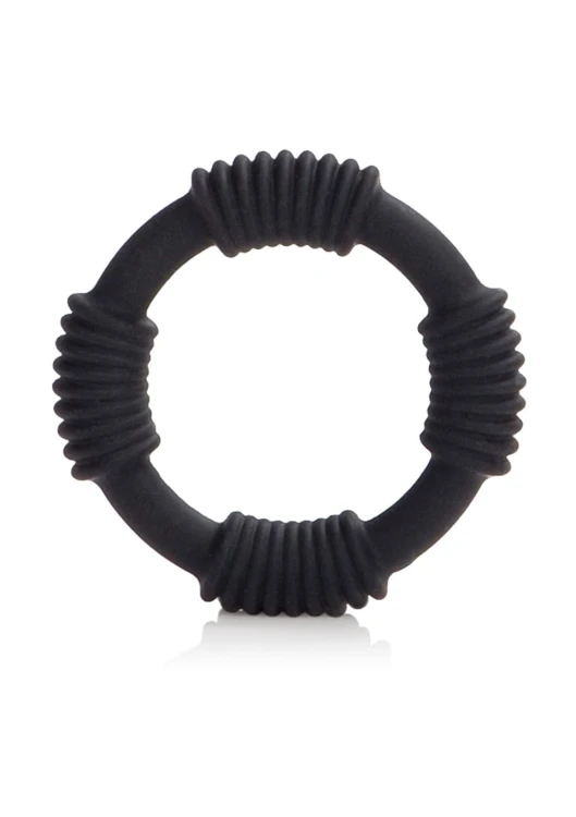 Hercules Silicone Ring Black