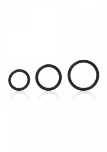 Silicone Support Rings Black