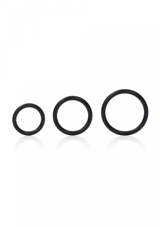 Silicone Support Rings Black