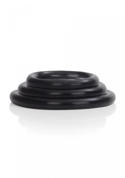 Silicone Support Rings Black