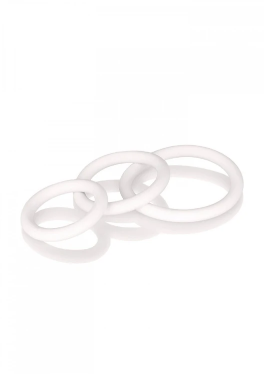 Rubber Ring - 3 Piece Set White